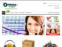 Tablet Screenshot of caracas.ofipaca.com